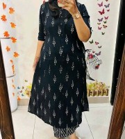 এক্সক্লুসিভ স্ক্রিন প্রিন্টেড কটন ২-পিস